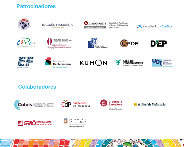 Patrocinadores y colaboradores Premios Educaweb 2022