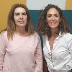 María Teresa Asensio Villar y Elena García Concha Directora y profesora del Centro Integrado de Formación Profesional nº1 de Guadalajara