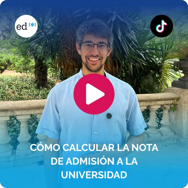 Cómo calcular la nota de admisión a la universidad