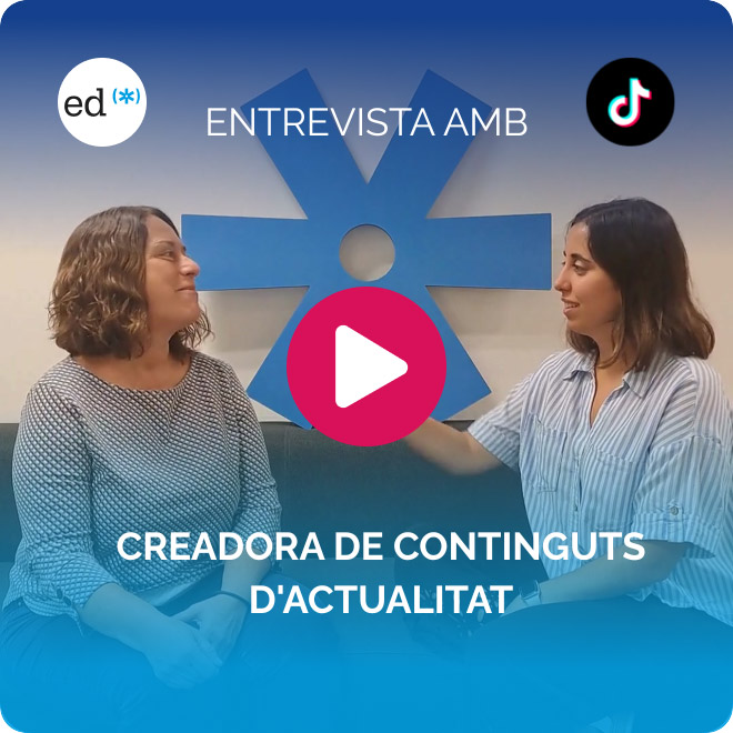 Vídeo entrevista amb una periodista