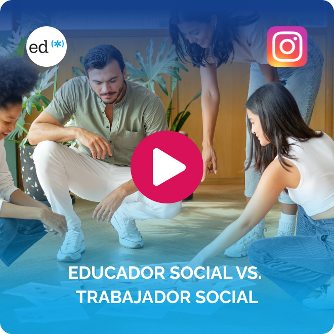 Vídeo sobre educador social vs. trabajador social