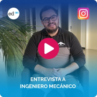 Reel de una entrevista a un ingeniero mecánico