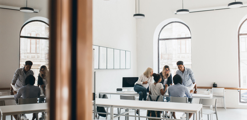 estudiantes estudiando