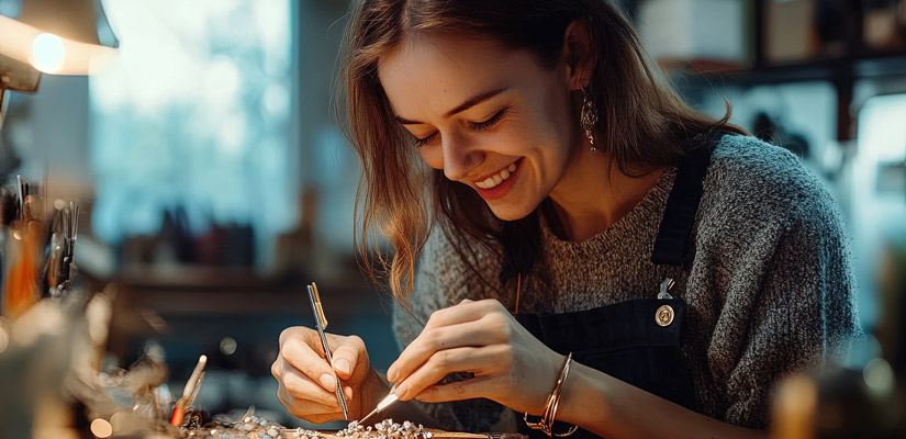 Fuente: Freepik Estudiant de joieria