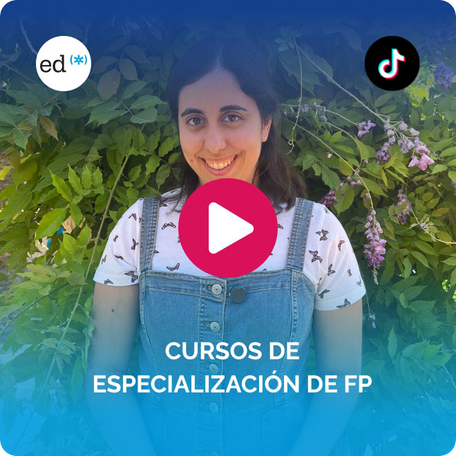 Video sobre los cursos de especialización