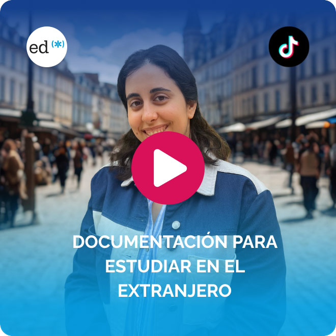 Vídeo sobre los documentos que debes presentar para estudiar en otro país
