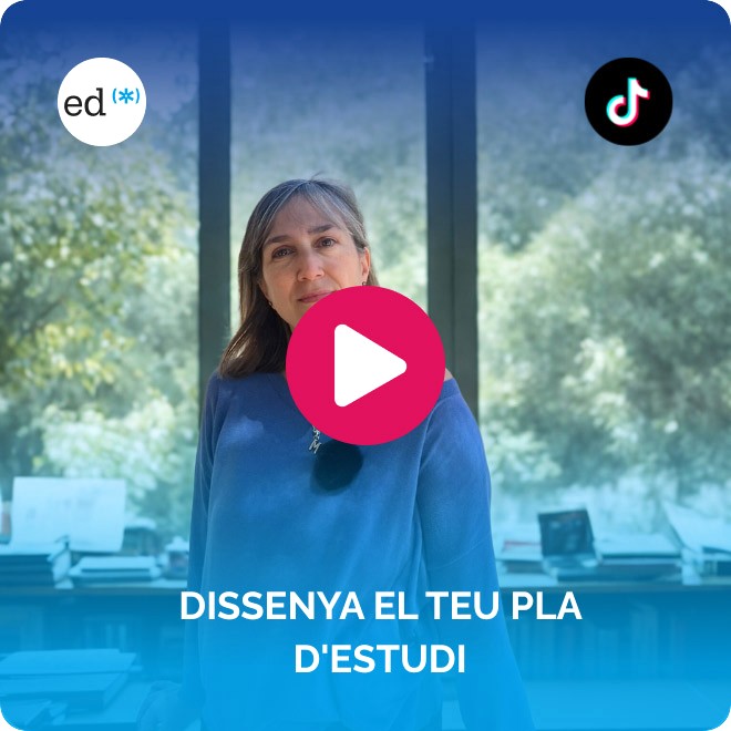Vídeo sobre com crear un pla d'estudi