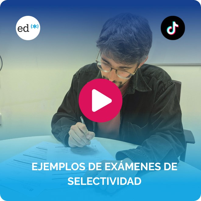Video sobre practicar con exámenes de la selectividad